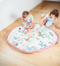 Play&Go Legetøjstæppe - Ø: 140 cm - Walk In A Park
