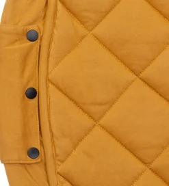 Play&Go Legetøjstæppe - Ø120 - Soft Organic - Mustard Chai Tea