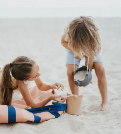 Play&Go Legetøjstæppe - Outdoor - Ø140 - Mokka Stripes