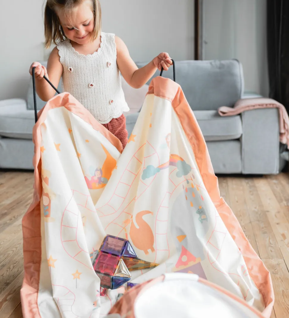 Play&Go Legetøjstæppe/Kurv - Fairworld