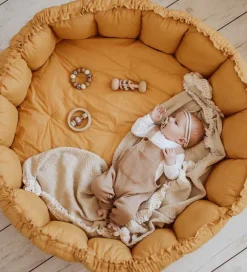 Play&Go Legetæppe - 3-i-1 - Ø130 cm - Mustard