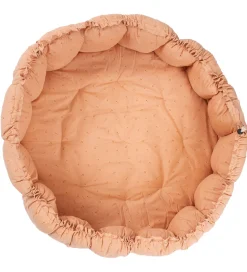 Play&Go Legetæppe - 3-i-1 - Ø130 cm - Bloom Fleuri