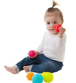 Playgro Sansebolde - 6 stk - Multifarvet