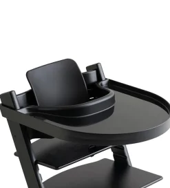 Playtray Bord Til Tripp Trapp Højstol - 47,5x27,5 cm - Sort