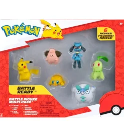 Pokémon Figurer - 6-Pak - Battle Figure