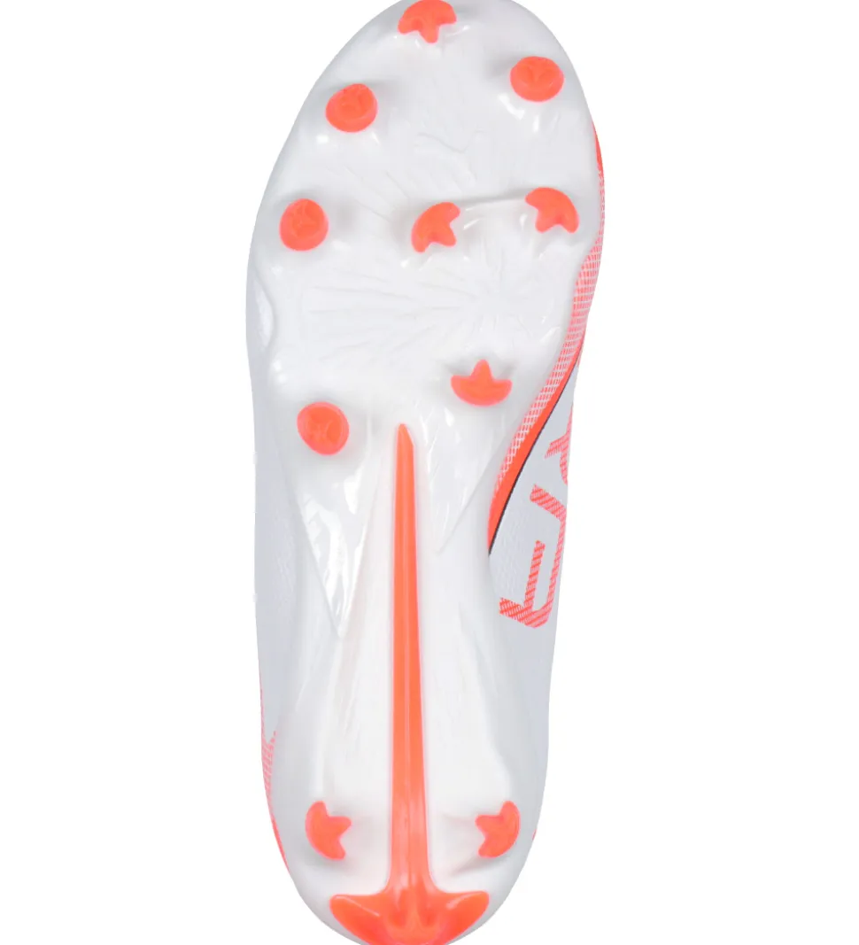 Puma Fodboldstøvler - Ultra 5 Match FG/AG Jr - Hvid/Sort/Glowing