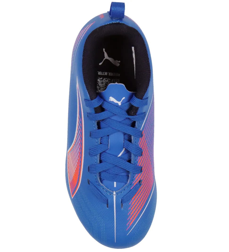 Puma Fodboldstøvler - Ultra 6 Play FG/AG Jr - Ultra Blue/Hvid/Gl