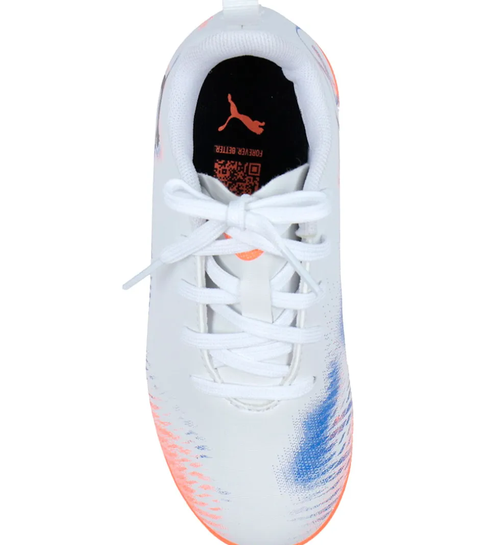 Puma Indendørssko - Future 8 Play IT - Puma White/Black/Glowing