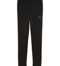 Puma Træningsbukser - Individual Cup - Sort m. Blå