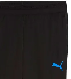 Puma Træningsbukser - Individual Cup - Sort m. Blå