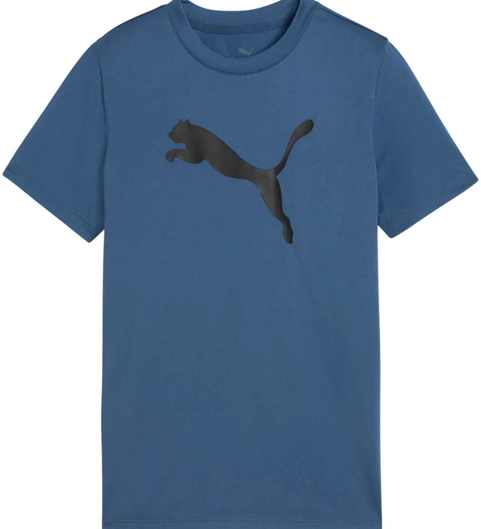 Puma T-shirt - Tad - Dark Indigo m. Logo