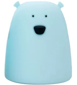 Rabbit & Friends Lampe - 10x8,5 cm - Lille Bjørn - Blå