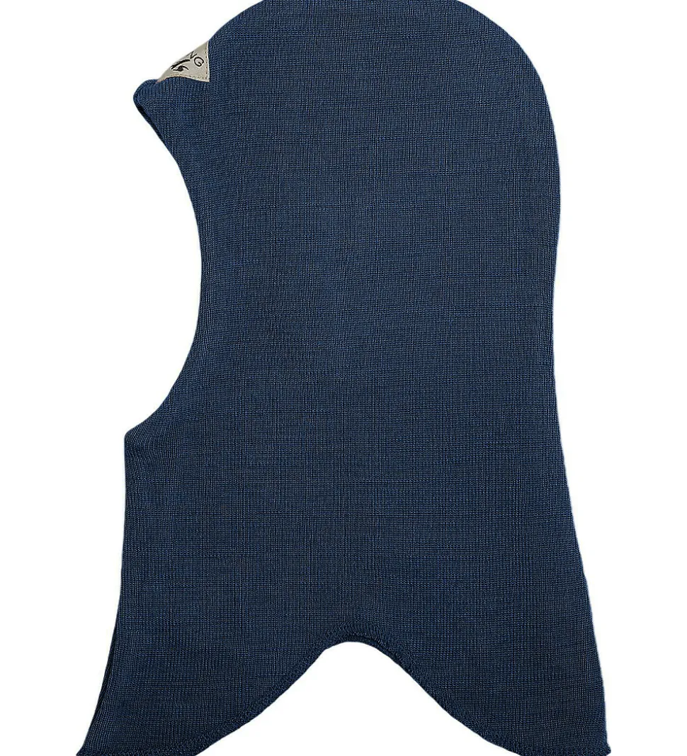 Racing Kids Elefanthue - Uld/Bomuld - 2-lags - Ocean Blue