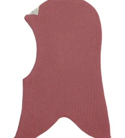 Racing Kids Elefanthue - Uld/Bomuld - 2-lags - Warm Dusty Rose