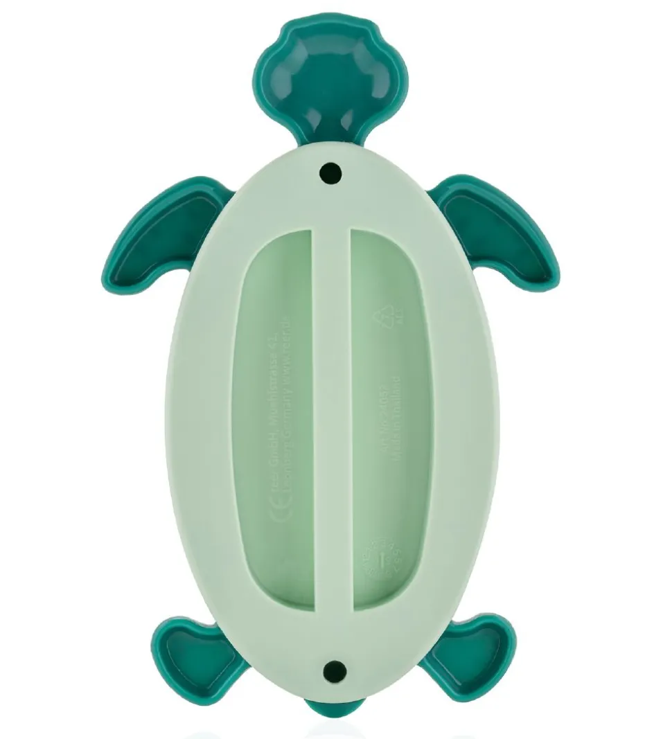 Reer Badetermometer - Skildpadde - Grøn