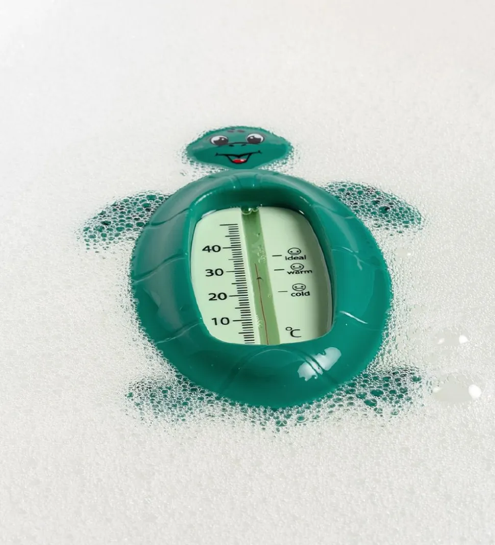 Reer Badetermometer - Skildpadde - Grøn