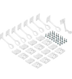 Reer Skuffelås - 8 Stk - Hvid