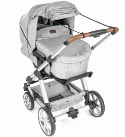 Reer Solsejl Til Barnevogn - UV50+ - Grå