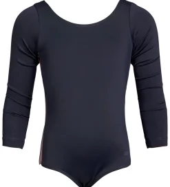 Rethinkit Gymnastikdragt - Frida - Midnight Blue m. Gammelrosa