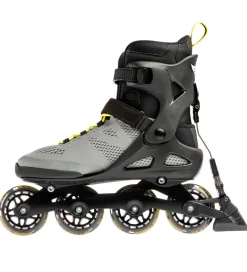 Rollerblade Rulleskøjter - Macroblade - 80 ABT - Silver/Neon Yel