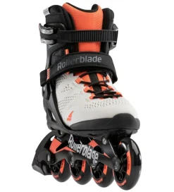 Rollerblade Rulleskøjter - Macroblade - 80 W - Gray/Coral - Inli