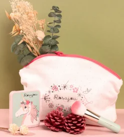 Rosajou Sminkesæt - Blush mm. - 4 Dele - Rosa