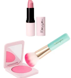 Rosajou Sminkesæt - Blush/Læbestift/Neglelak m.m. - 9 Dele