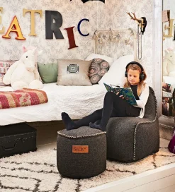 SACKit Puf - Cobana - Junior - 35x35 cm - Grå