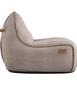 SACKit Sækkestol - Canvas Lounge Chair - 96x80x70 cm - Sand