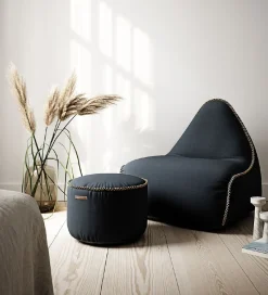 SACKit Sækkestol - Cura Lounge Chair - 96x80x70 cm - Sort