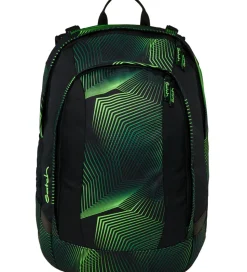 Satch Skoletaske - Air - Seismic Green