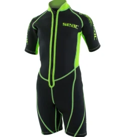 Seac Våddragt - Look Shorty Kid 2,5 mm - Sort/Lime