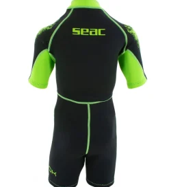 Seac Våddragt - Look Shorty Kid 2,5 mm - Sort/Lime
