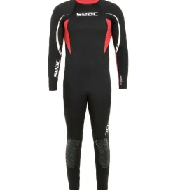 Seac Våddragt - Relax Man 2,2 mm - Sort/Rød