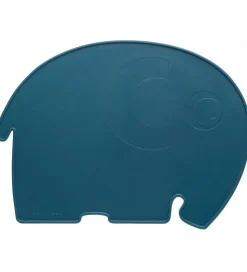 Sebra Dækkeserviet - Silikone - Fanto - Nordic Blue