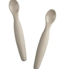 Sebra Skeer - 2-pak - Lang - Silikone - Jetty Beige