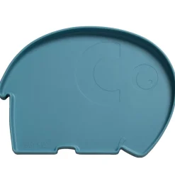 Sebra Tallerken - Silikone - Fanto - Vintage Blue