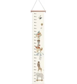 Sebra Vægdekoration - Højdemåler - World of Sebra