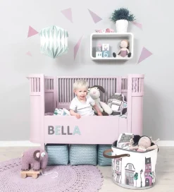 Sebra Wallstickers - Blå Geometrisk Fugl