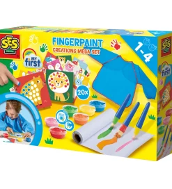 SES Creative - Min Første - Fingermaling Megasæt