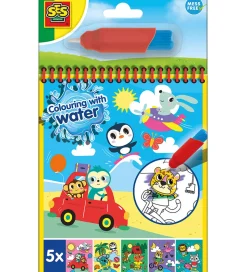 SES Creative - Rejse Malebog - Farv med Vand