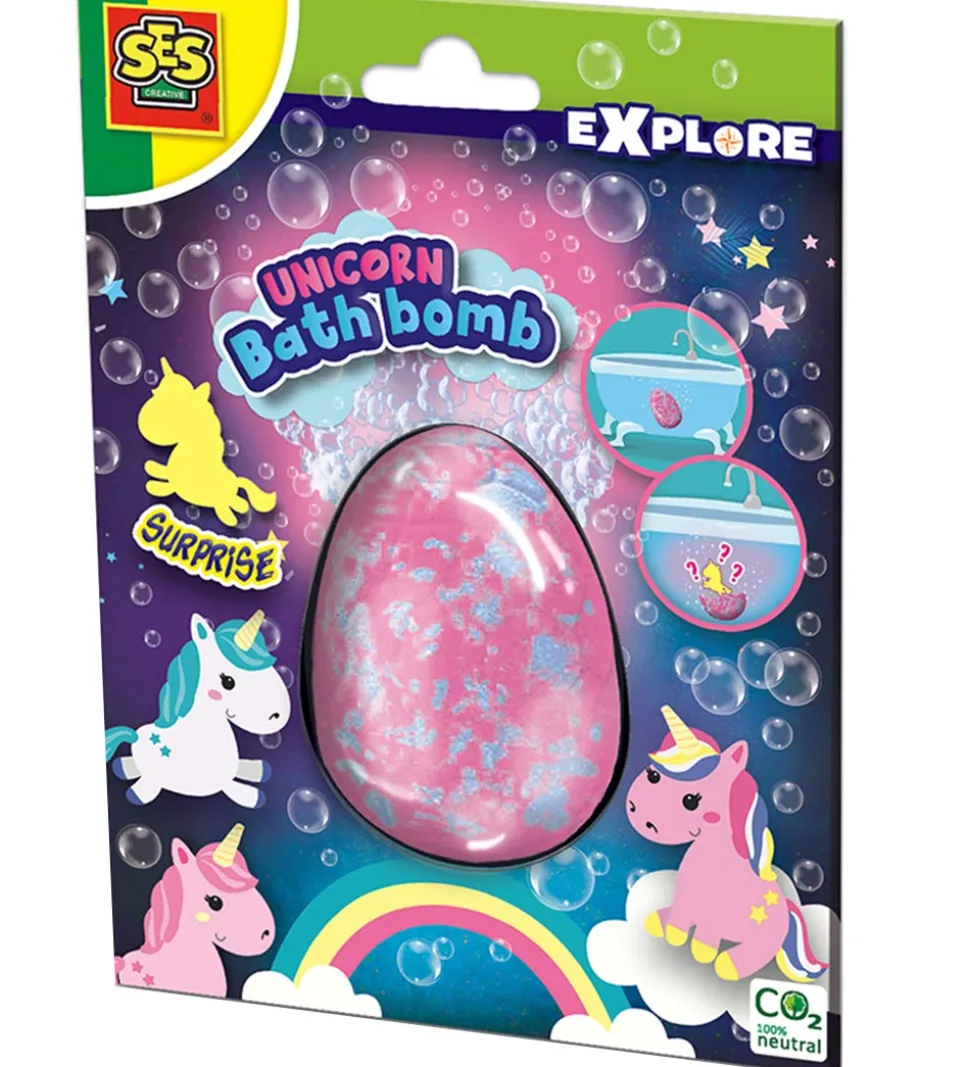 SES Creative Bath Bomb - Enhjørning