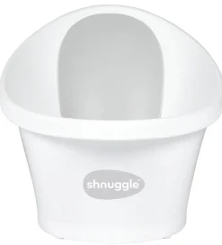 SHNUGGLE Badekar - Baby - Hvid m. Grå