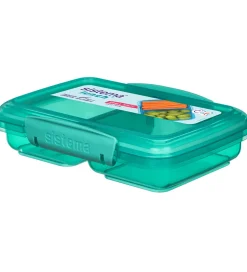 Sistema Madkasse - Small Split - 350 ml - Grøn/Blå