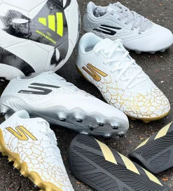 Skechers Fodboldstøvler - Razor 1.5 JR TD FG - Hvid/Sølv