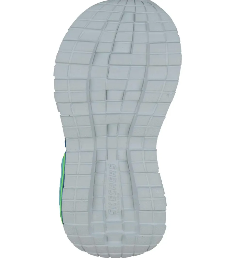 Skechers Sandaler - Mega Splash 4K - Sort/Blå/Grøn