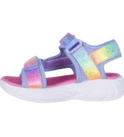 Skechers Sandaler m. Lys - S Lights Unicorn Dreams - Blue/Multi
