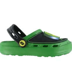 Skechers Sandaler m. Lys - John Deere - Sort/Grøn