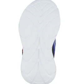 Skechers Sko m. Lys - Glow Ultra - Sort/Sølv