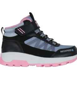 Skechers Støvler - Storm Blazer - Tex - Black/Light Pink